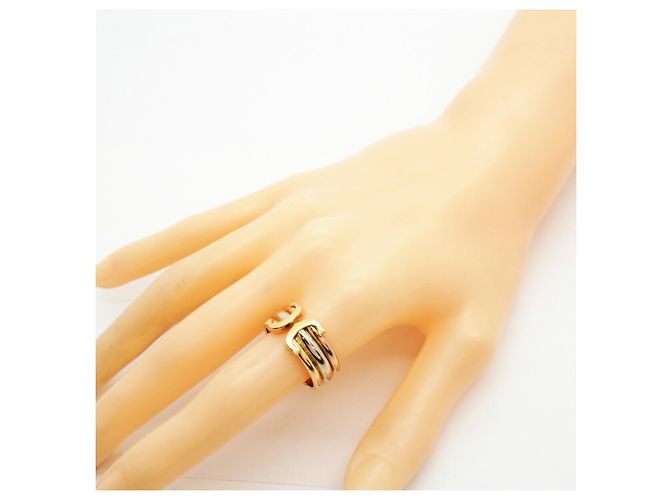 Bague Cartier 2C en or 18K - vue 8