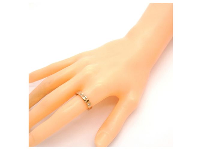 Autre Marque Tiffany & Co. Ringband aus 18K Roségold mit Diamant - Ansicht 7