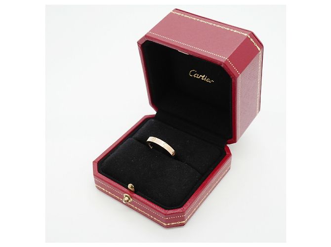 Bague Mini Love Cartier en or rose 18K - vue 8