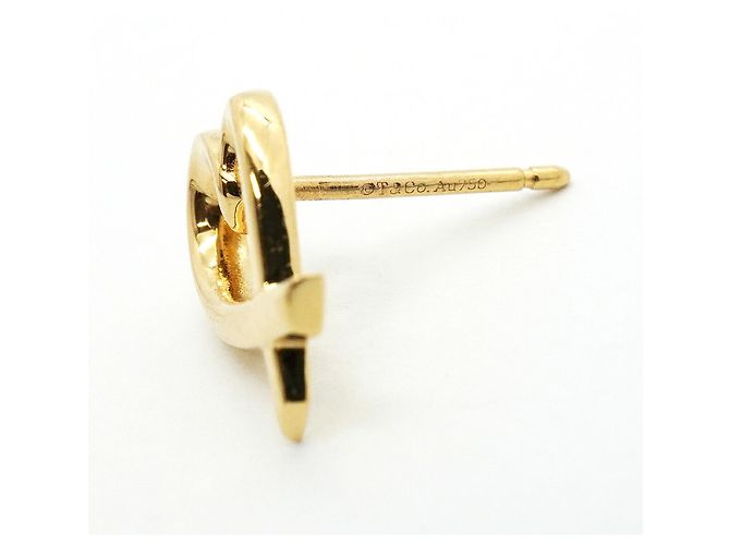 Autre Marque Orecchini Tiffany & Co. Loving Heart in oro giallo 18K - vista 5