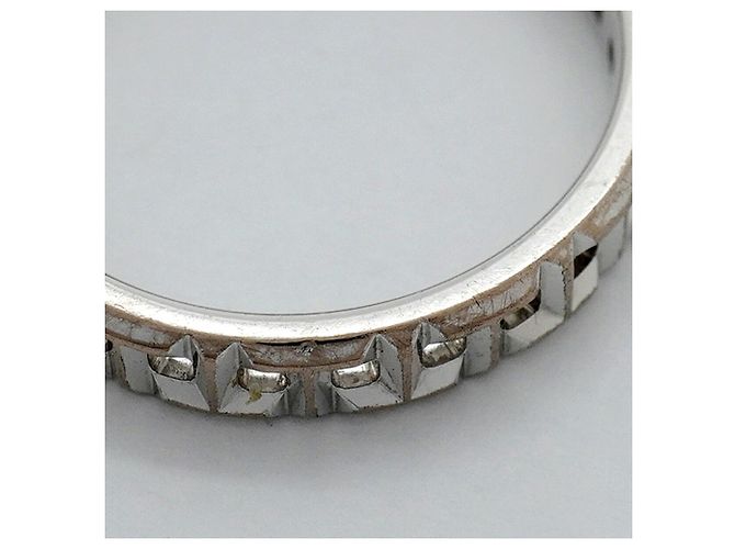 Autre Marque Anello Tiffany & Co. T True Narrow in oro bianco 18K - vista 8
