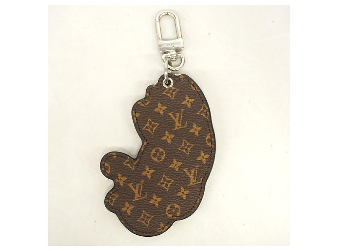 Louis Vuitton Monogram LV Cat Schlüsselanhänger Schwarz Weiß - Ansicht 8