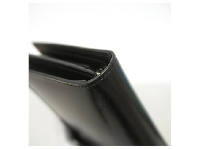 Hermès Portafoglio lungo Hermes Bearn Soufflet Nero - vista 5