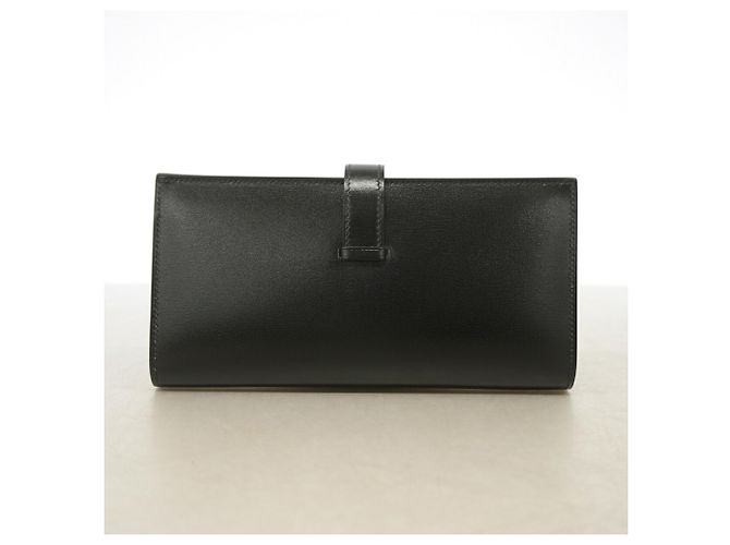 Hermès Portafoglio lungo Hermes Bearn Soufflet Nero - vista 7