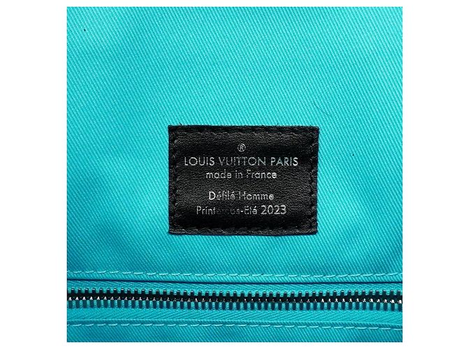 Mochila Louis Vuitton Monogram Playground Christopher MM Preto - vista 5