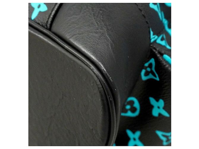 Mochila Louis Vuitton Monogram Playground Christopher MM Preto - vista 6