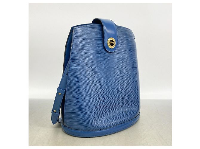 Louis Vuitton Epi Cluny Schultertasche Blau - Ansicht 2