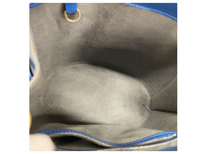 Louis Vuitton Epi Cluny Schultertasche Blau - Ansicht 4