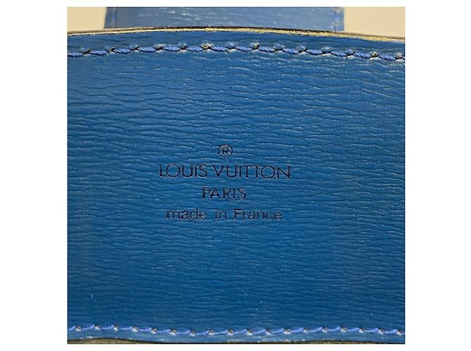 Louis Vuitton Epi Cluny Schultertasche Blau - Ansicht 5