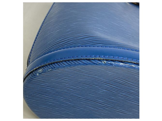 Louis Vuitton Epi Cluny Schultertasche Blau - Ansicht 8