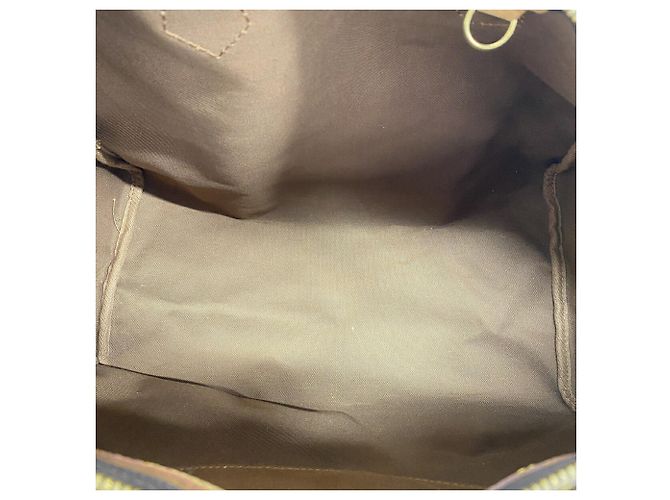Sac à main Louis Vuitton Monogram Speedy 35 Marron - vue 4