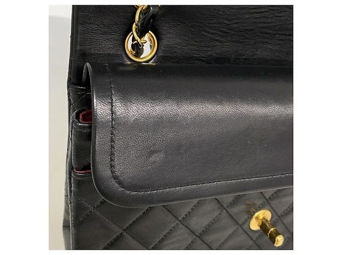 Timeless Borsa a tracolla Chanel Matelassé Nero - vista 11