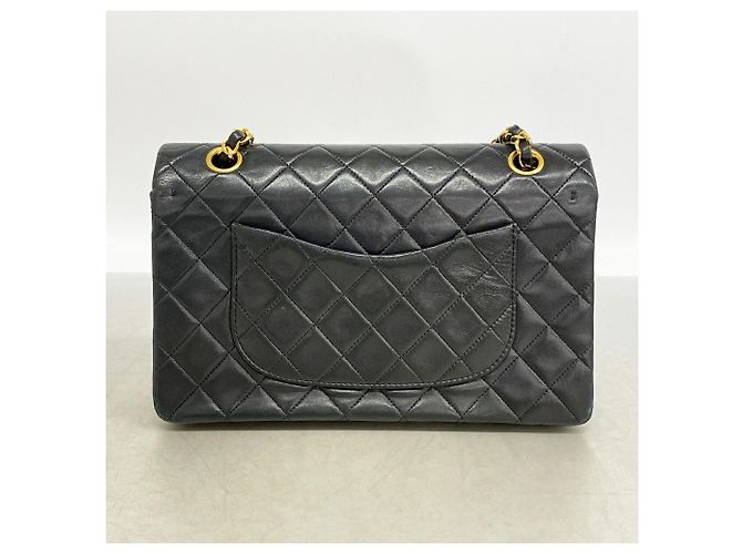 Timeless Borsa a tracolla Chanel Matelassé Nero - vista 12