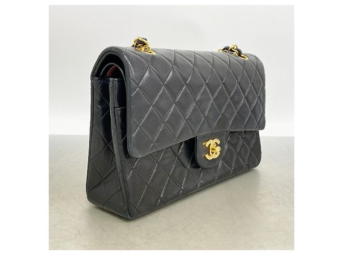 Timeless Borsa a tracolla Chanel Matelassé Nero - vista 2