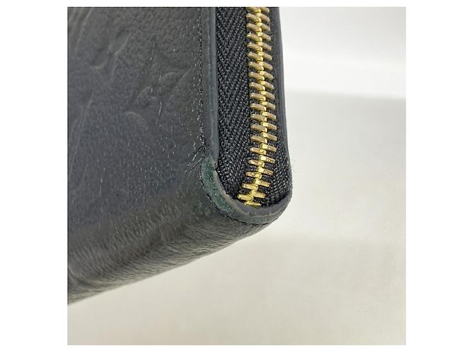 Louis Vuitton Monogram Empreinte Portefeuille Clemence Long Wallet Black - view 5