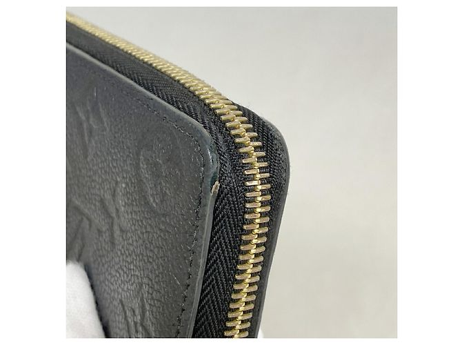 Louis Vuitton Monogram Empreinte Portefeuille Clemence Long Wallet Black - view 6