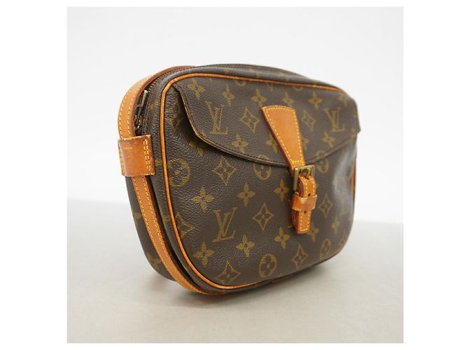 Borsa a tracolla Louis Vuitton Monogram Jeune Fille MM Marrone - vista 2