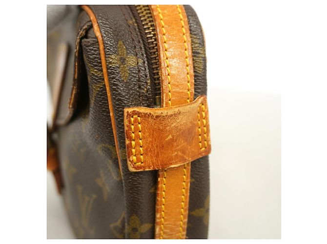 Borsa a tracolla Louis Vuitton Monogram Jeune Fille MM Marrone - vista 6