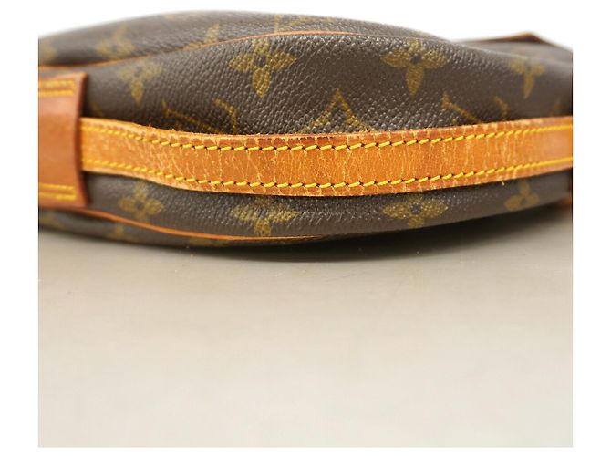 Borsa a tracolla Louis Vuitton Monogram Jeune Fille MM Marrone - vista 7