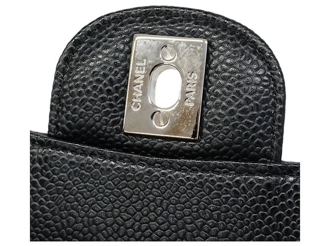 Bolsa de Ombro Chanel Matelassé Preto - vista 6
