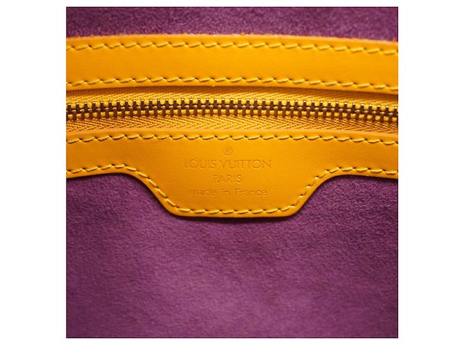 Louis Vuitton Epi Lussac Schultertasche Gelb - Ansicht 5