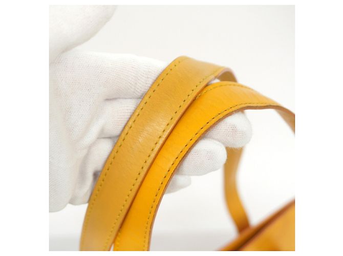Louis Vuitton Epi Lussac Schultertasche Gelb - Ansicht 9
