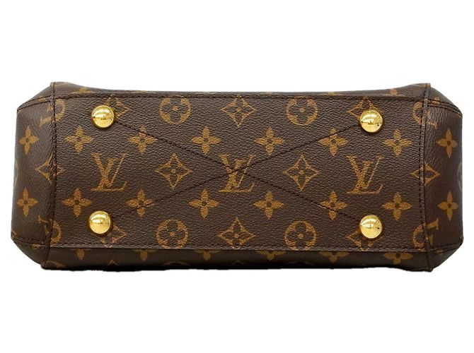 Sac à main Louis Vuitton Monogram Montaigne BB Marron - vue 3