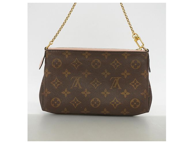 Louis Vuitton Monogram Pallas Clutch Handbag Pink - view 11