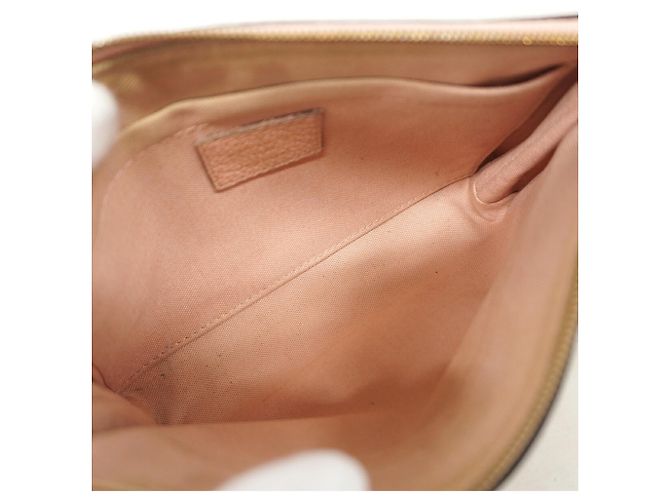 Louis Vuitton Monogram Pallas Clutch Handbag Pink - view 4