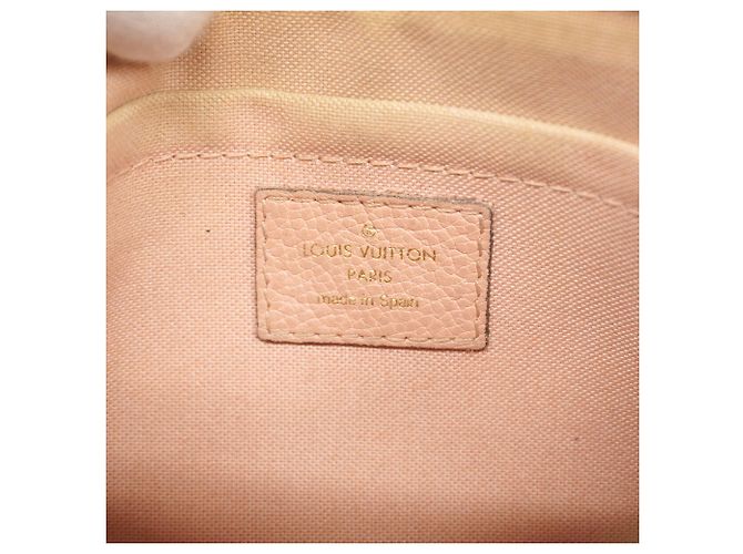 Louis Vuitton Monogram Pallas Clutch Handbag Pink - view 5