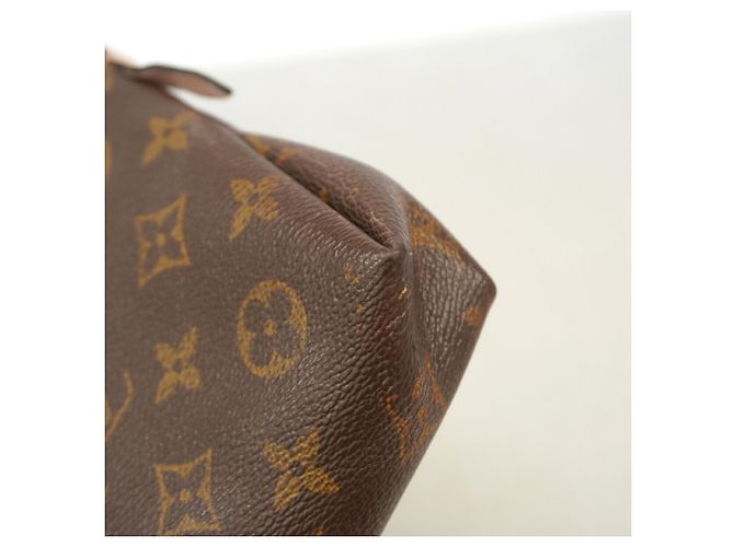 Louis Vuitton Monogram Pallas Clutch Handbag Pink - view 6