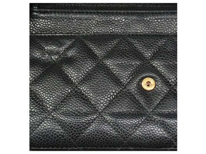Carteira de Ombro com Corrente Chanel Matelassé Preto - vista 10