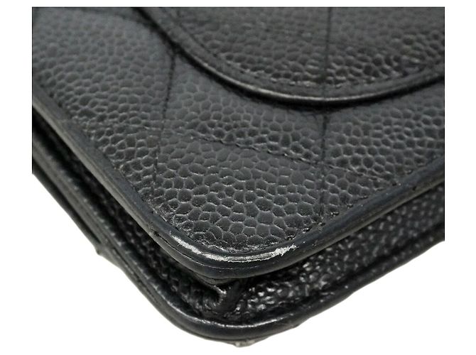 Carteira de Ombro com Corrente Chanel Matelassé Preto - vista 6