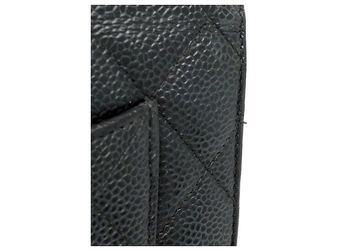 Carteira de Ombro com Corrente Chanel Matelassé Preto - vista 9