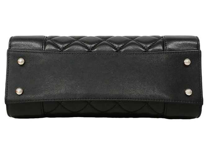 Borsa a tracolla con catena Chanel Mademoiselle Nero - vista 3