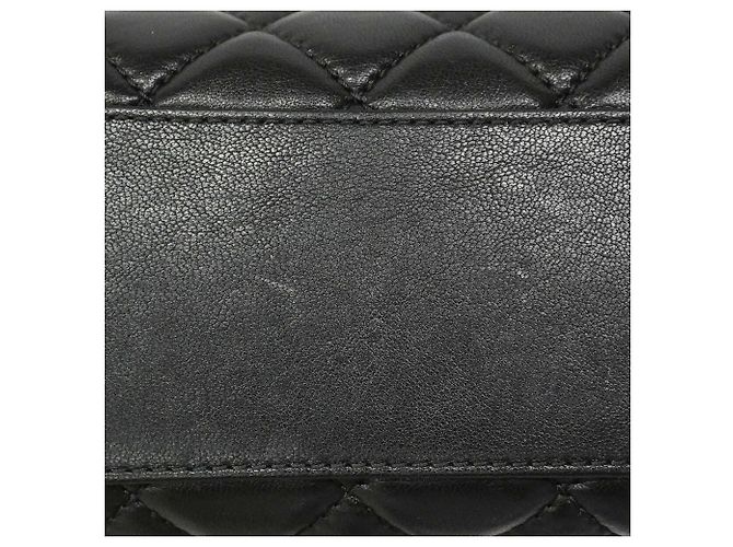 Borsa a tracolla con catena Chanel Mademoiselle Nero - vista 9