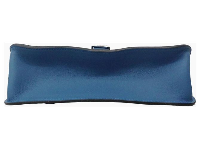 Hermès Sac à main Hermes Alzan Mini Bleu - vue 3