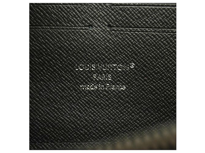Cartera Zippy Louis Vuitton Monogram Eclipse Negro - vista 4