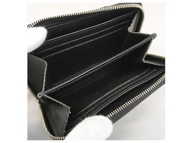 Louis Vuitton Epi Zippy Coin Purse Noir Negro - vista 4