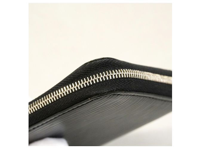 Louis Vuitton Epi Zippy Coin Purse Noir Negro - vista 7