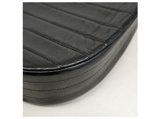 Borsa a tracolla con catena Chanel Mademoiselle Nero - vista 11