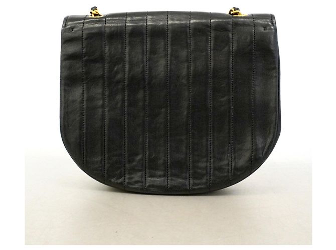 Borsa a tracolla con catena Chanel Mademoiselle Nero - vista 12