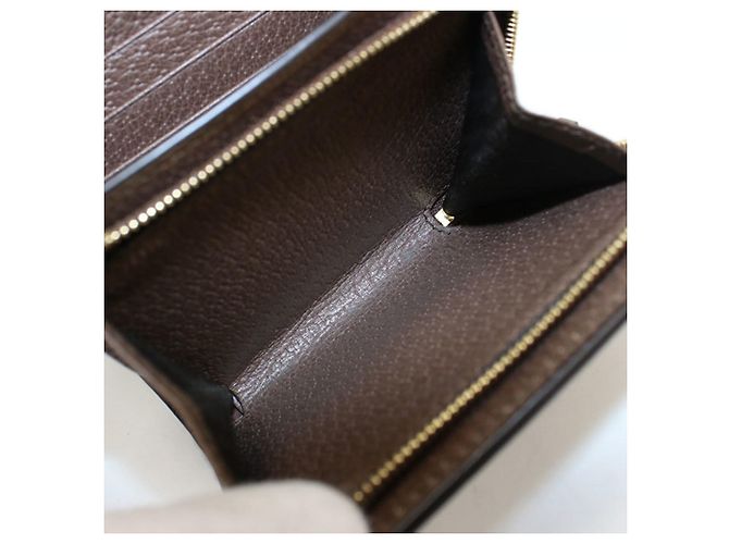 Cartera bi-fold GUCCI Ophidia Beige - vista 4