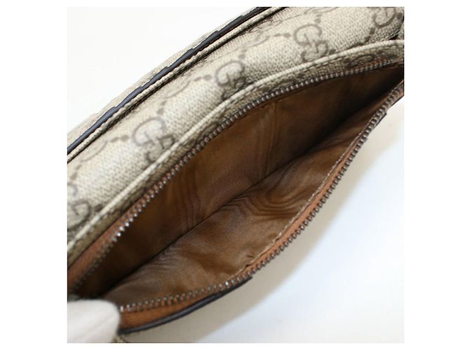 Cartera larga bi-fold Gucci en cuero marrón Castaño - vista 5