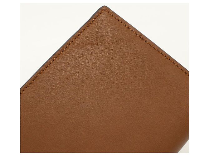 Cartera larga bi-fold Gucci en cuero marrón Castaño - vista 7