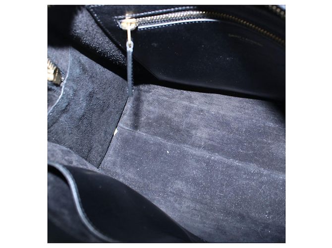 Autre Marque Borsa Saint Laurent Monogram Cabas Nero - vista 4