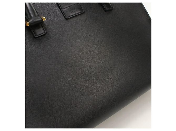 Autre Marque Borsa Saint Laurent Monogram Cabas Nero - vista 6