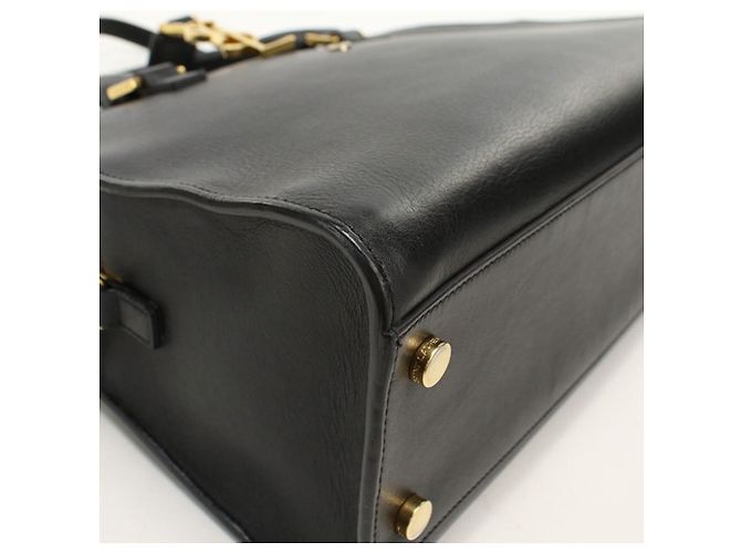 Autre Marque Borsa Saint Laurent Monogram Cabas Nero - vista 8