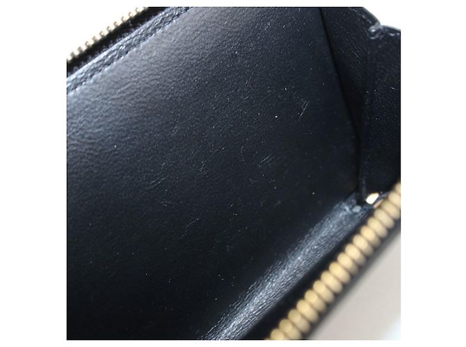 Autre Marque Cartera bi-fold Saint Laurent en negro - vista 6