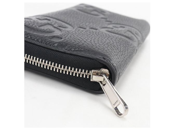 Portafoglio lungo da uomo Gucci Jumbo GG Nero - vista 7